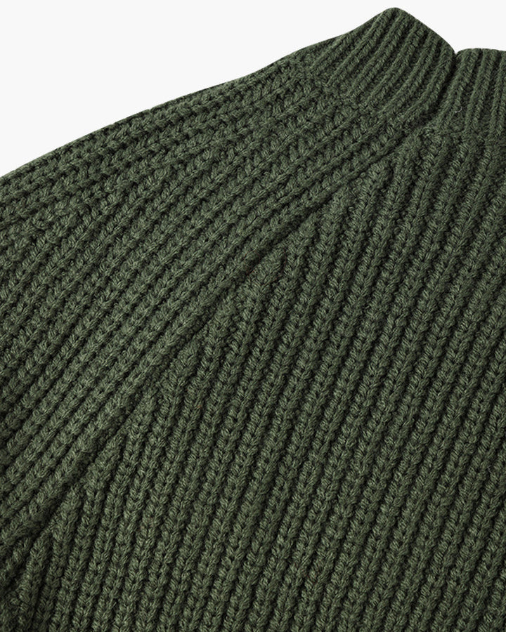 Copenhagen Ribbed Cotton Raglan Sweater