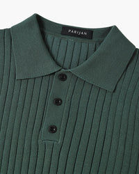 Arezzo Ribbed Cotton Polo Shirt