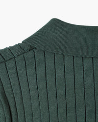 Arezzo Ribbed Cotton Polo Shirt