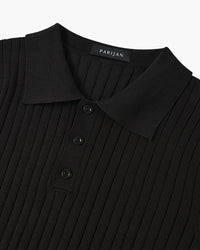 Arezzo Ribbed Cotton Polo Shirt