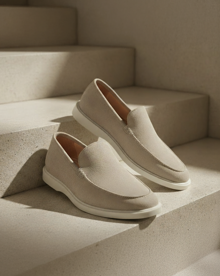 Arezzo geiten suède loafers