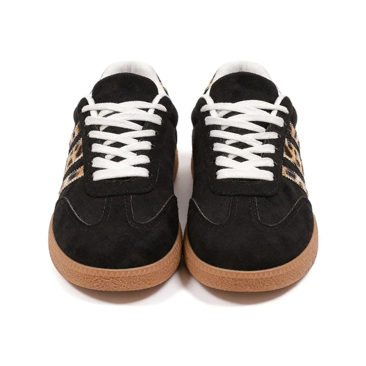 Samba Retro Black Leopard Sneakers
