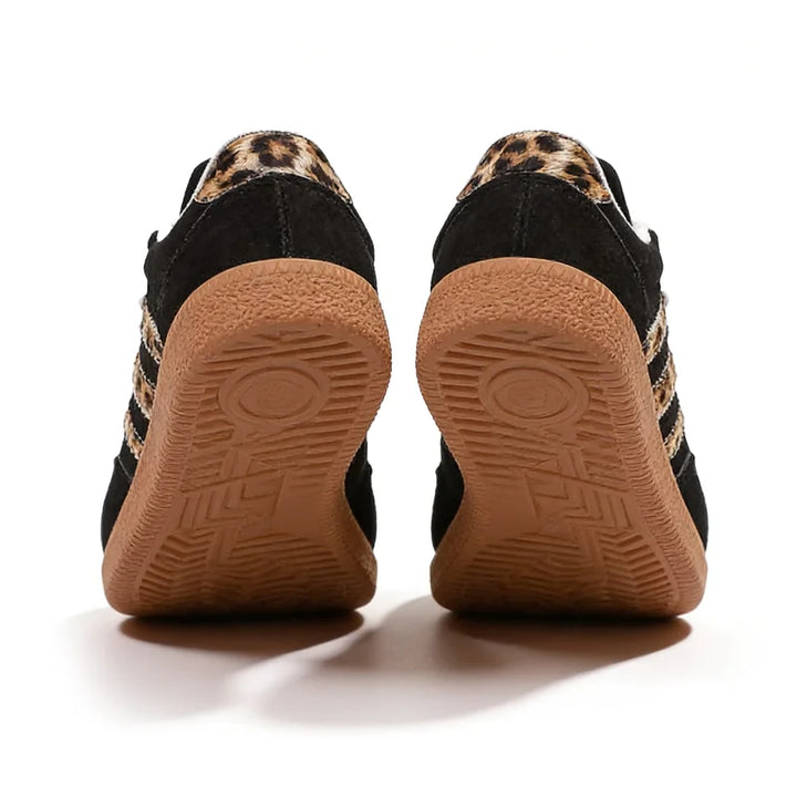 Samba Retro Black Leopard Sneakers