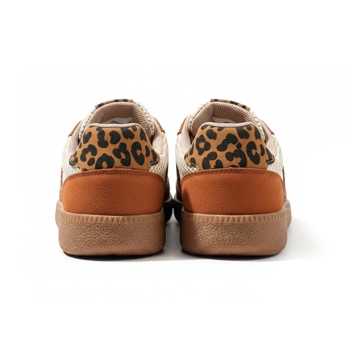 Samba Retro Brown/Beige Leopard Sneakers