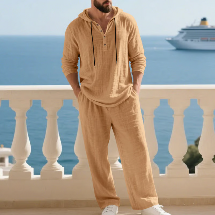 Two Piece Beeckhoven | Linen Men's Set