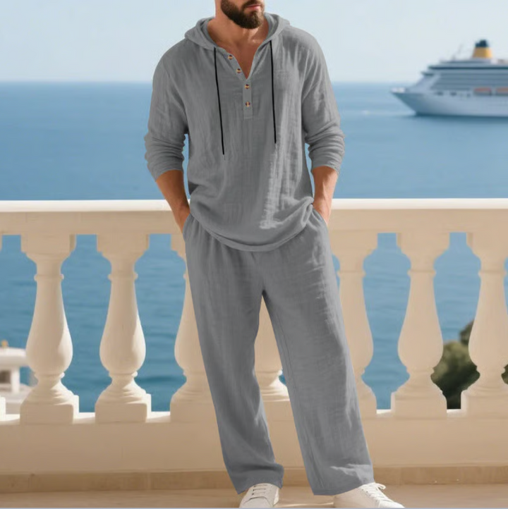Two Piece Beeckhoven | Linen Men's Set