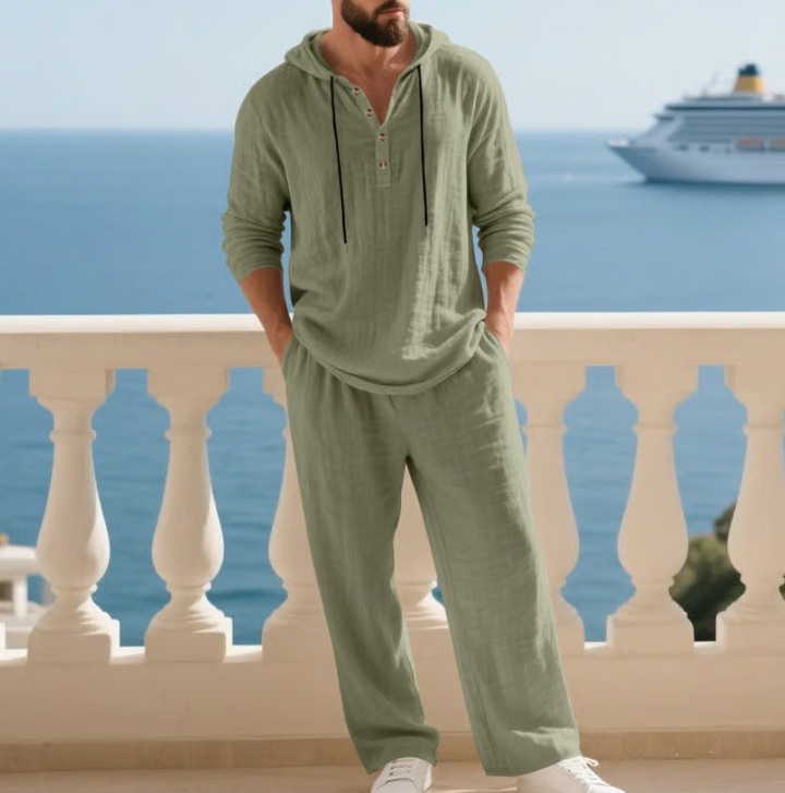 Two Piece Beeckhoven | Linen Men's Set