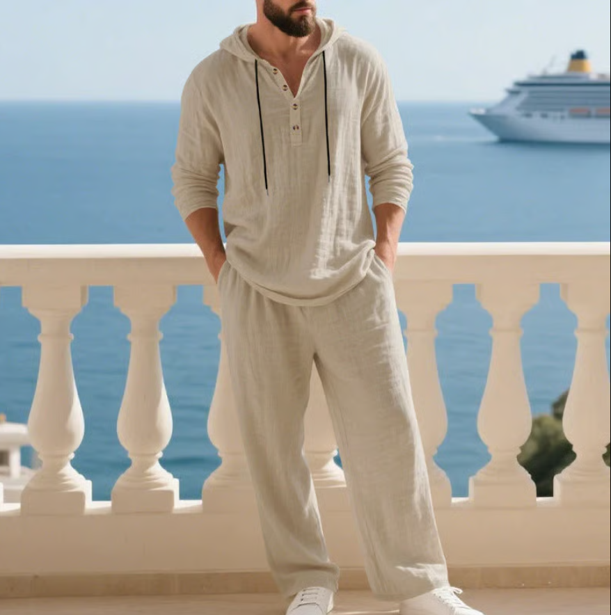 Two Piece Beeckhoven | Linen Men's Set
