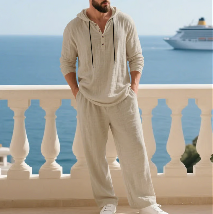 Two Piece Beeckhoven | Linen Men's Set