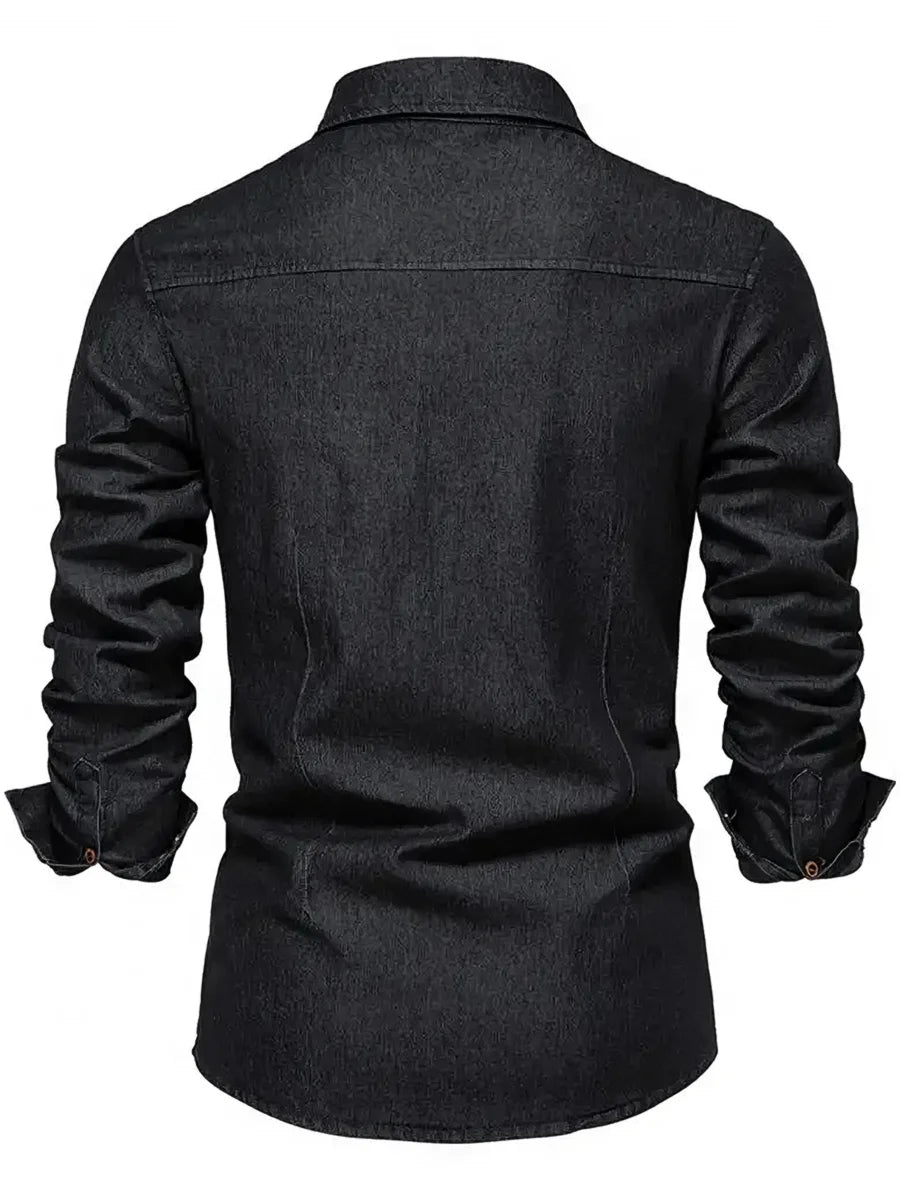 Blacksmith Slim Denim Shirt