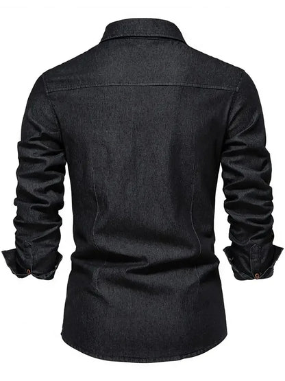 Blacksmith Slim Denim Shirt