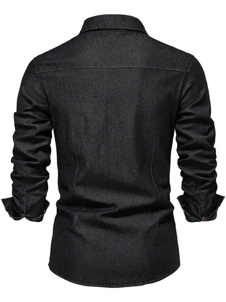 Blacksmith Slim Denim Shirt