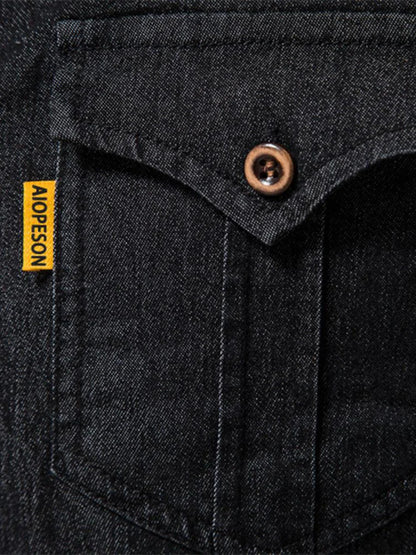 Blacksmith Slim Denim Shirt