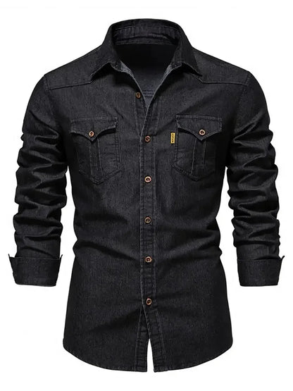 Blacksmith Slim Denim Shirt