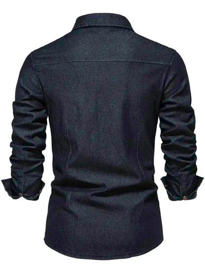 Blacksmith Slim Denim Shirt