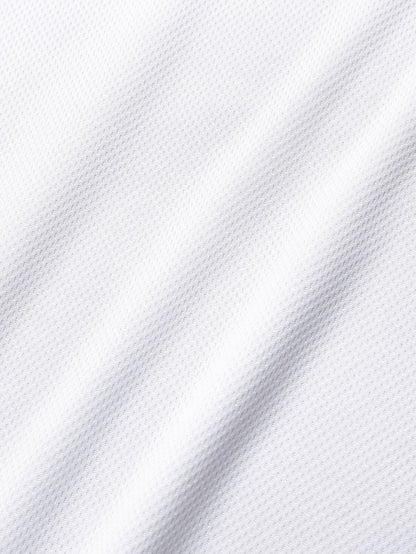 Muscle Fit Arc Hem Mesh T-shirt