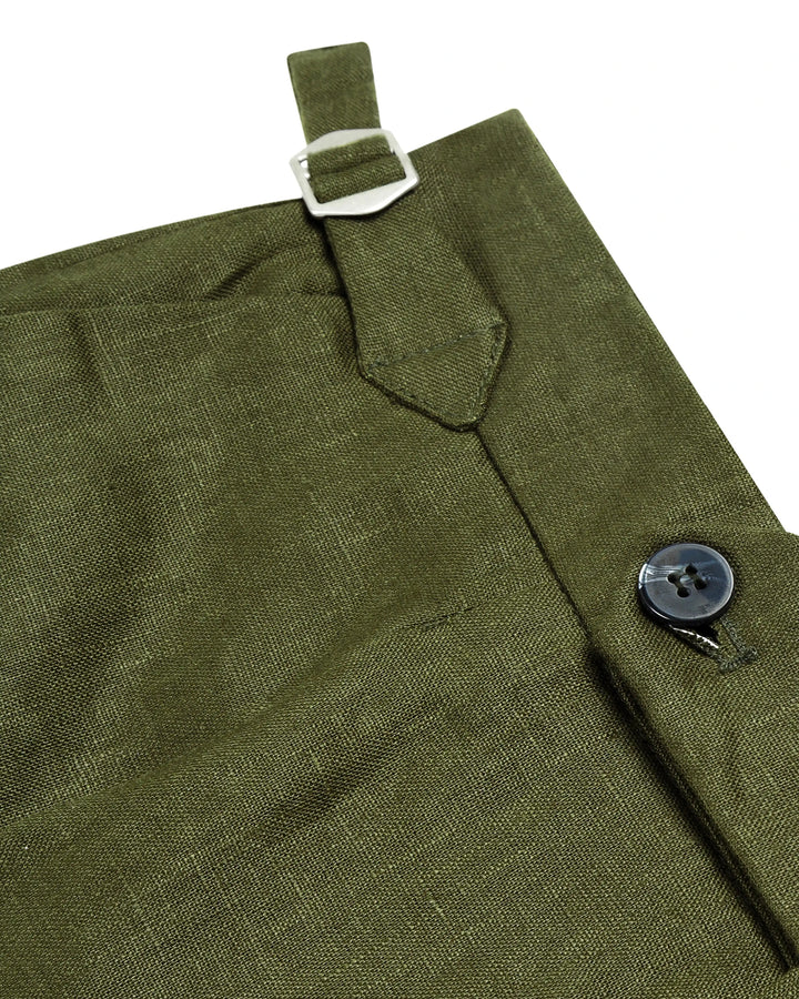 Greece Pure Linen Trousers