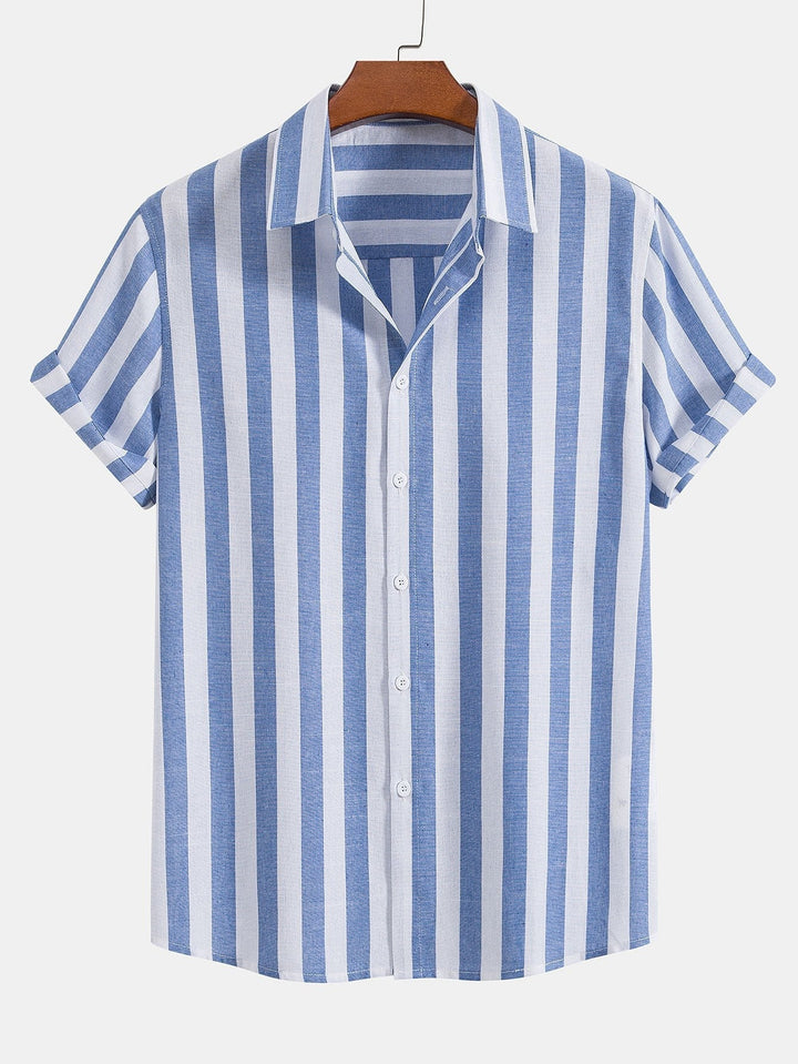 Ravello Striped Linen-Blend Summer Set
