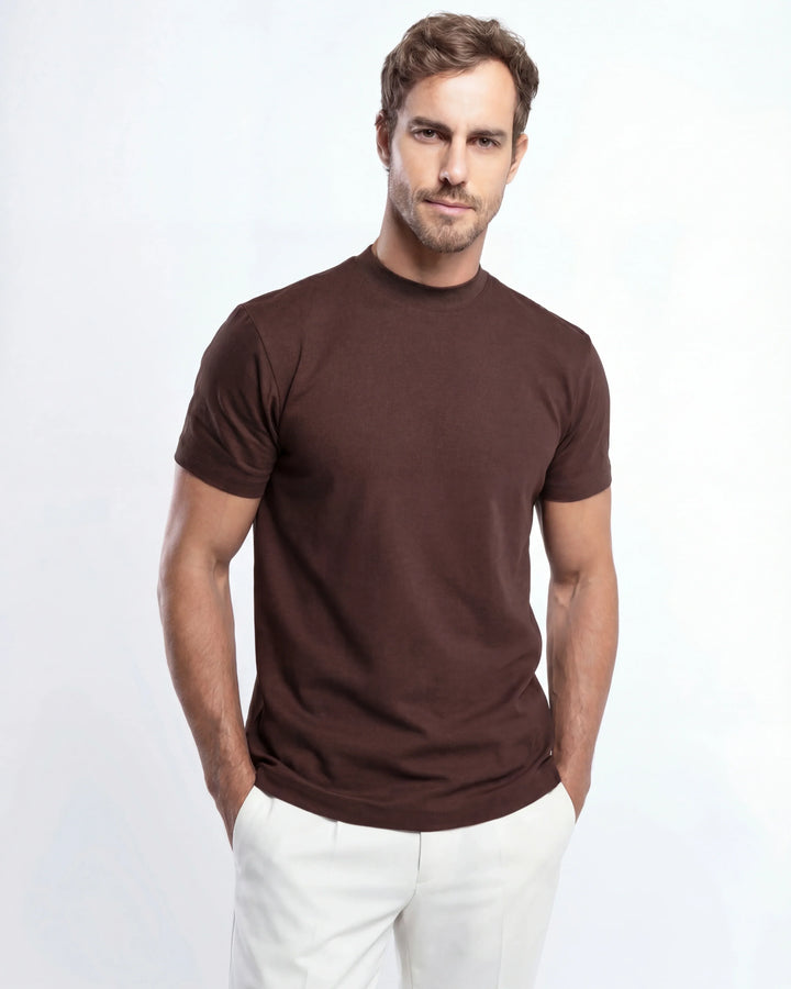High Neck T-Shirt – Grant