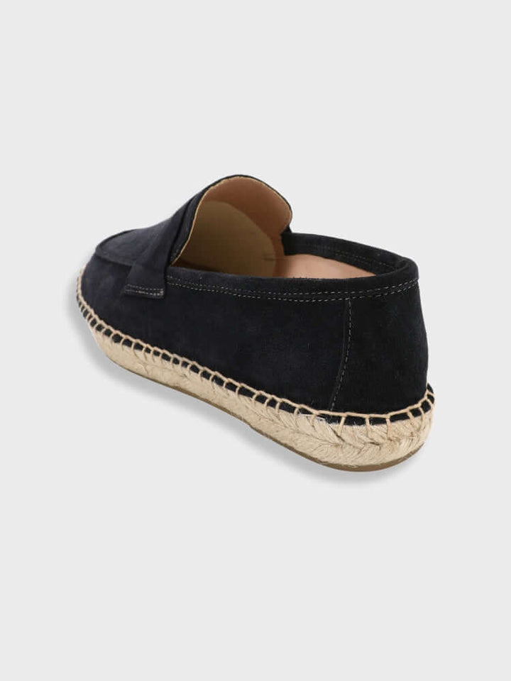 Cannes Suede Espadrille Loafers