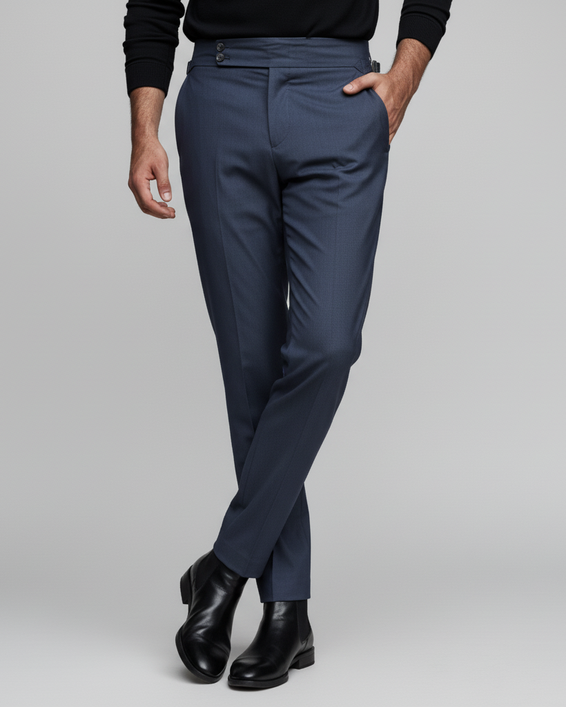 Grant High-Waisted Tailored Trousers
