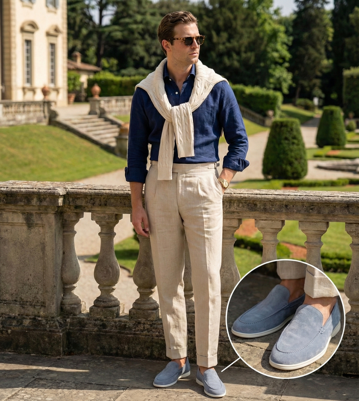 Enzo | Premium Suede Loafer